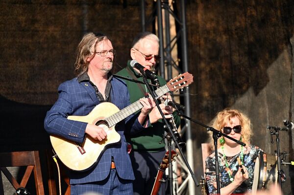 На мероприятии звучала ирландская музыка, исполнялись традиционные танцы. - Sputnik Литва