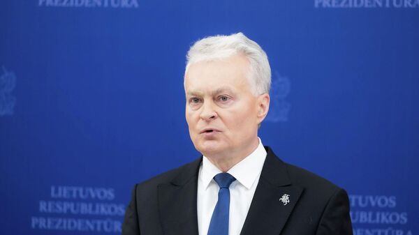 Президент Литвы Гитанас Науседа, архивное фото - Sputnik Литва