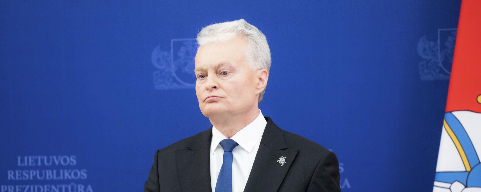 Президент Литвы Гитанас Науседа, архивное фото - Sputnik Литва, 1920, 24.03.2026