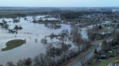 Весенние паводки в Кедайняе