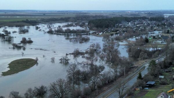 Весенние паводки в Кедайняе - Sputnik Литва