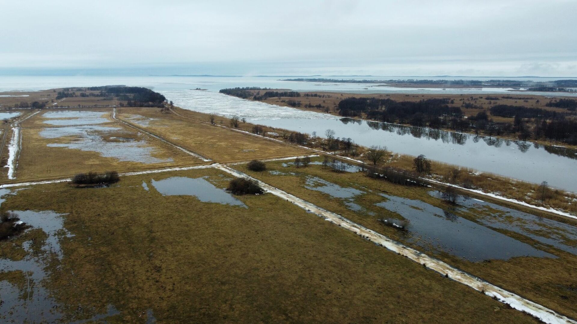 Наводнение в Литве - Sputnik Литва, 1920, 17.03.2026