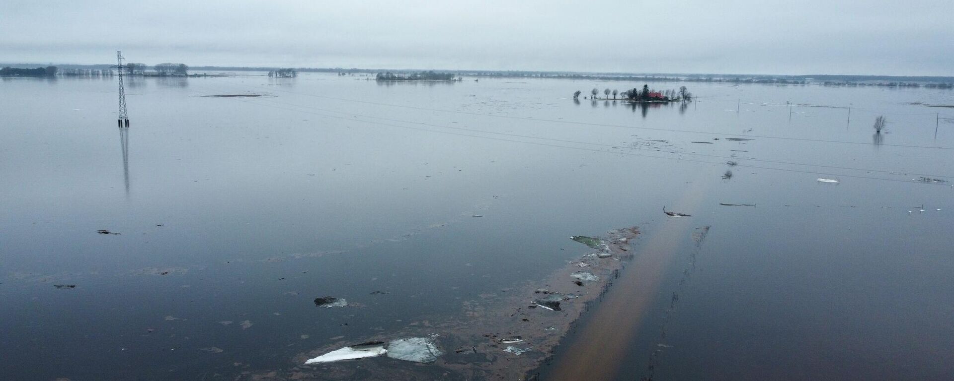 Наводнение в Литве - Sputnik Литва, 1920, 17.03.2026