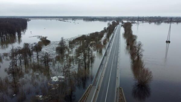 Паводок в Шилутском районе - Sputnik Литва