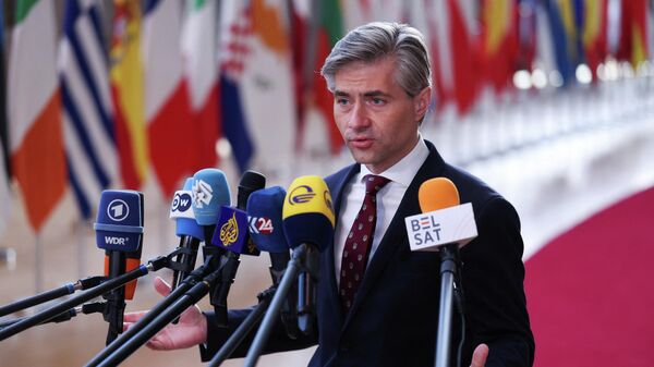 Глава МИД Литвы Кястутис Будрис - Sputnik Литва