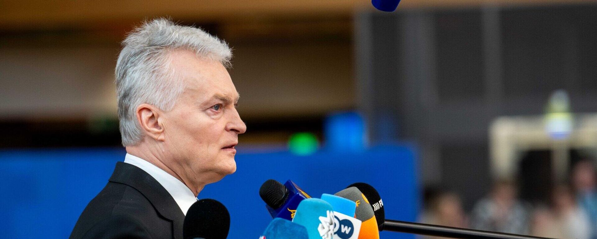 Президент Литвы Гитанас Науседа - Sputnik Литва, 1920, 23.04.2026