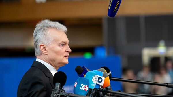 Президент Литвы Гитанас Науседа - Sputnik Литва