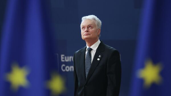 Президент Литвы Гитанас Науседа - Sputnik Литва