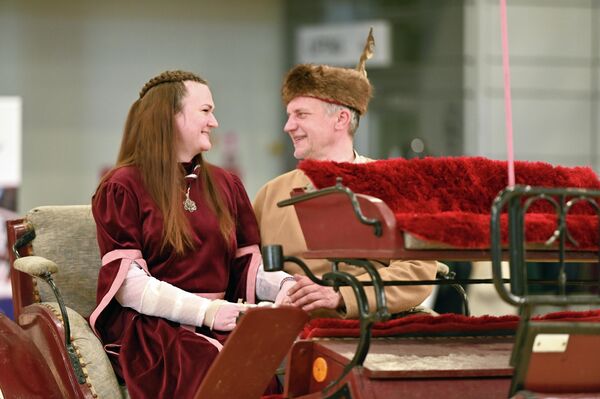 Кроме того, один из литовских коллективов воссоздал для зрителей историческую атмосферу.  - Sputnik Литва