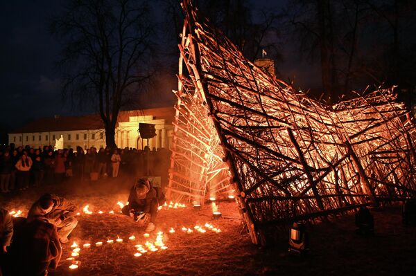 Позже долина Швентарагис стала местом расположения резиденции правителей Великого Княжества Литовского. - Sputnik Литва