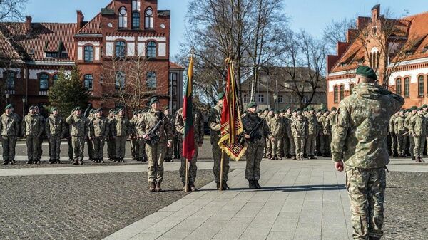Военнослужащие армии Литвы - Sputnik Литва