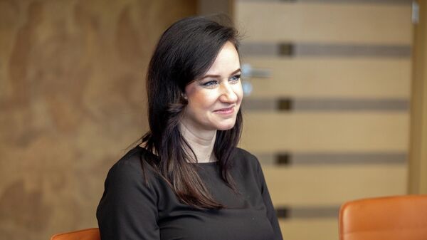 Премьер-министр Литвы Инга Ругинене - Sputnik Литва