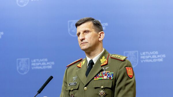 Командующий ВС Литвы генерал Раймундас Вайкшнорас, архивное фото - Sputnik Литва