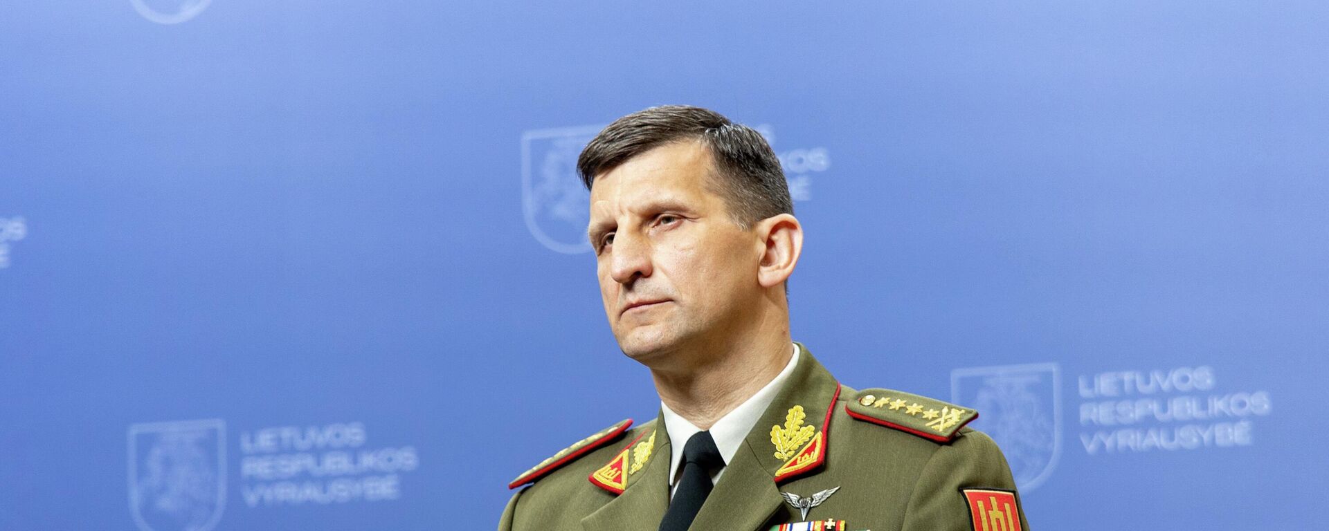 Командующий ВС Литвы генерал Раймундас Вайкшнорас, архивное фото - Sputnik Литва, 1920, 12.05.2026