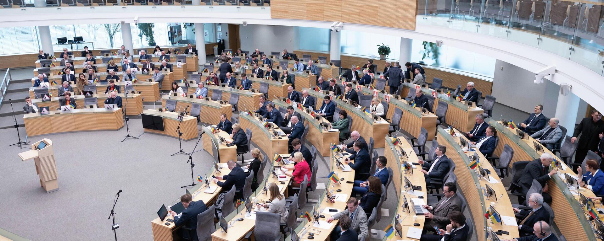 Заседание Сейма Литвы, архивное фото - Sputnik Литва, 1920, 08.04.2026