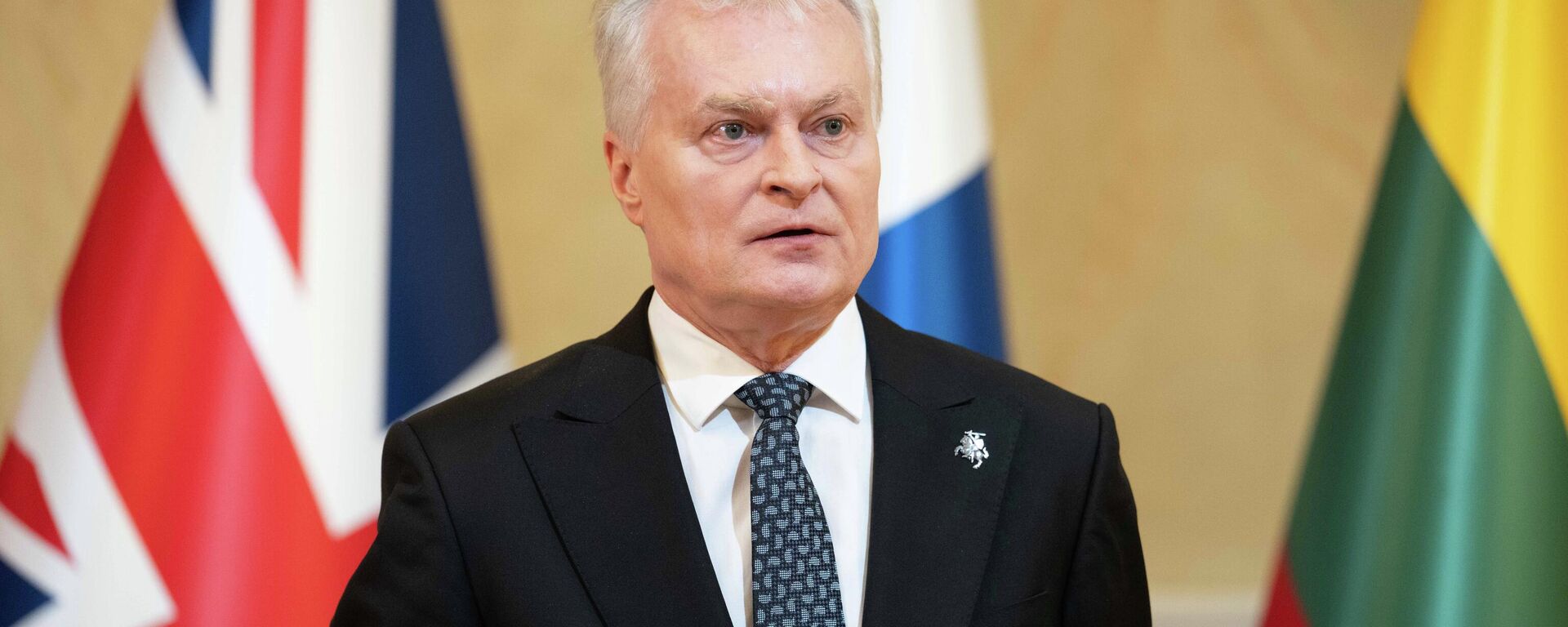 Президент Литвы Гитанас Науседа, архивное фото - Sputnik Литва, 1920, 02.04.2026