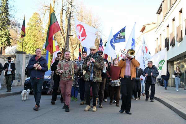 1 апреля, в День смеха, или День дурака, республика Ужупис отмечает годовщину своей независимости. - Sputnik Литва