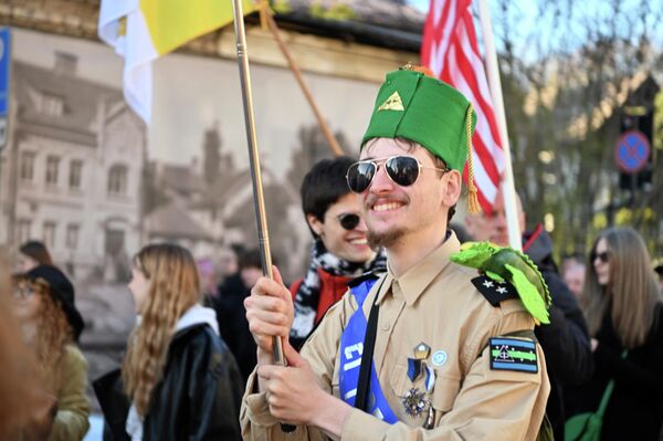 В честь этого события в районе прошло праздничное шествие. - Sputnik Литва