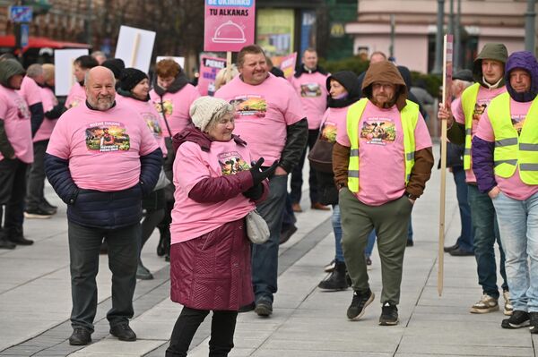 Хотя о низких ценах на молоко говорят уже давно, с ноября прошлого года они падают еще сильнее каждый месяц, поэтому производители молока вышли на протест. - Sputnik Литва