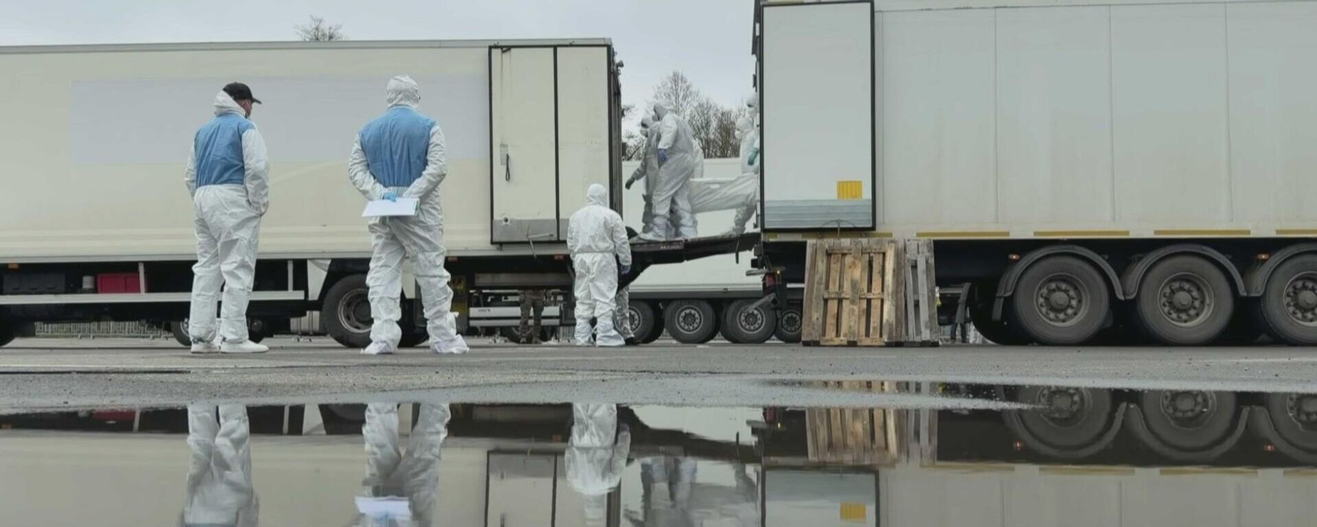 Передача тел военнослужащих между РФ и Украиной - Sputnik Литва, 1920, 09.04.2026