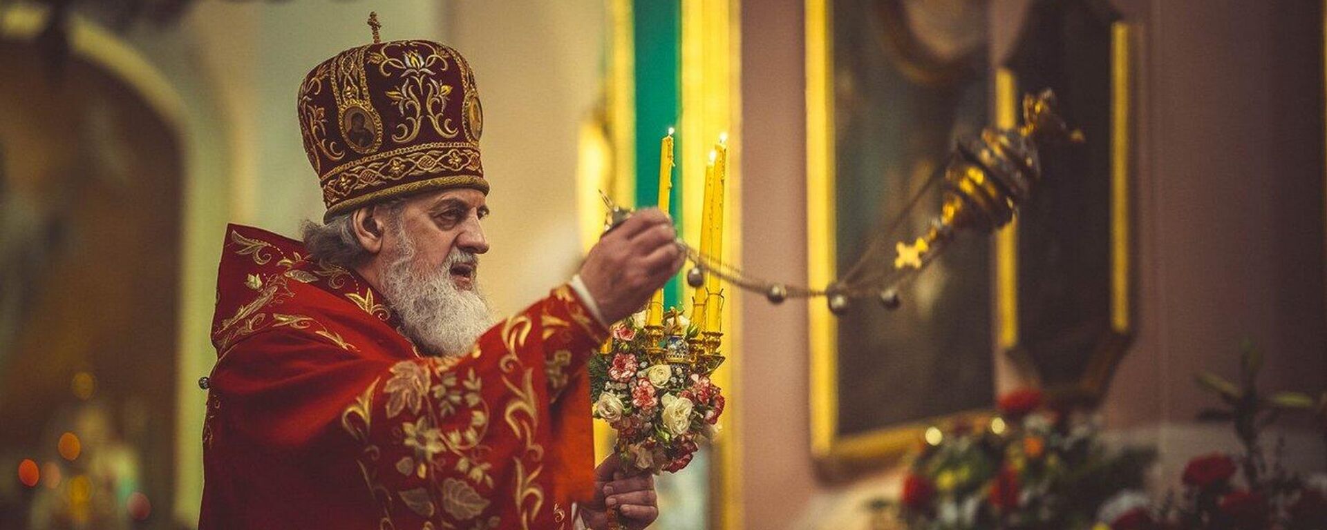Глава ЛПЦ, митрополит Виленский и Литовский Иннокентий, архивное фото - Sputnik Литва, 1920, 12.04.2026