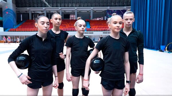 Этап Кубка мира по художественной гимнастике в Ташкенте - Sputnik Литва