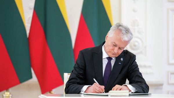Президент Литвы Гитанас Науседа, архивное фото - Sputnik Литва