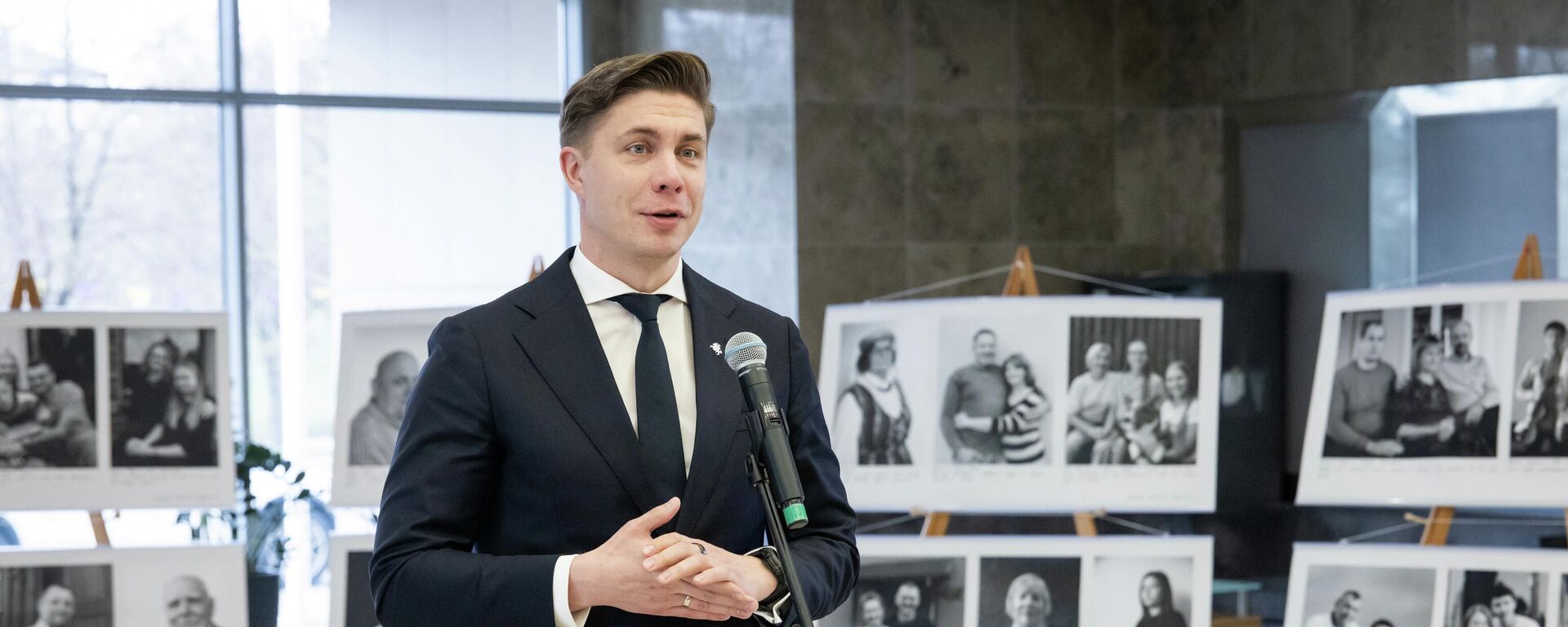 Глава Социал-демократической партии Литвы Миндаугас Синкявичюс - Sputnik Литва, 1920, 17.04.2026