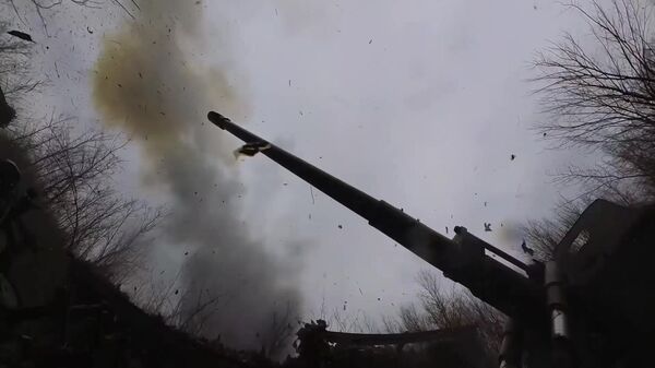 Боевая работа военнослужащих группировки войск Север в зоне СВО - Sputnik Литва