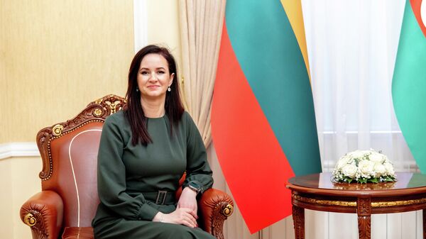 Премьер-министр Литвы Инга Ругинене - Sputnik Литва