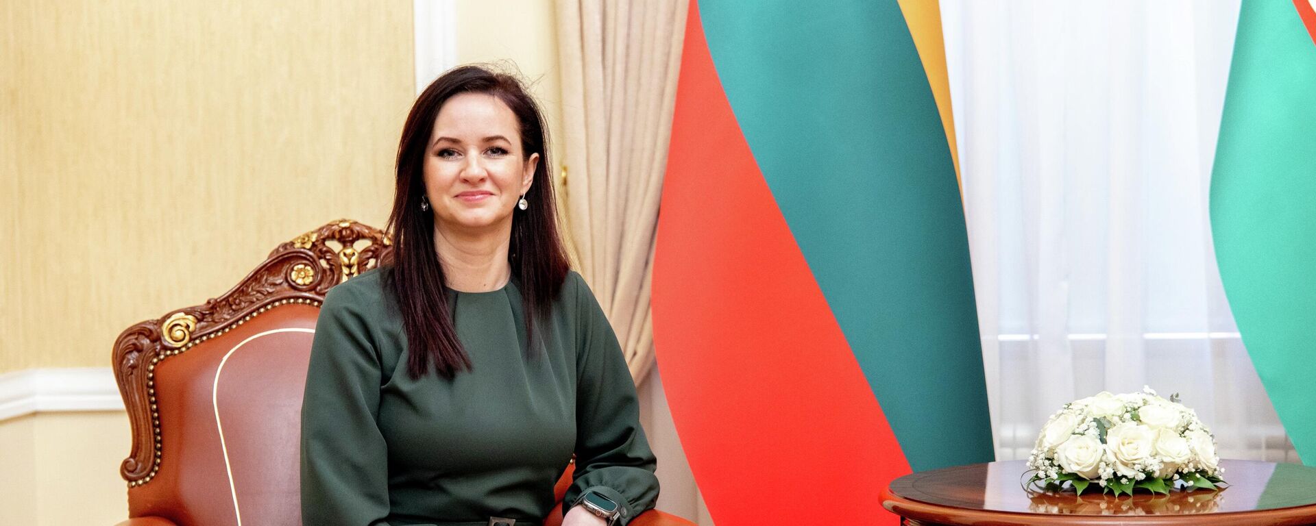 Премьер-министр Литвы Инга Ругинене - Sputnik Литва, 1920, 20.04.2026