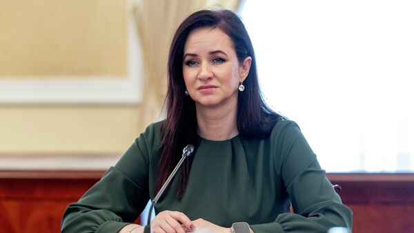 Премьер-министр Литвы Инга Ругинене - Sputnik Литва