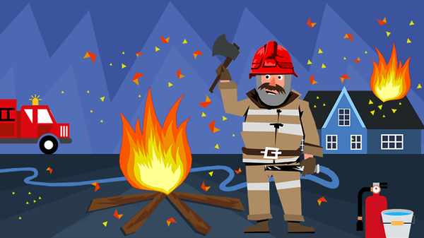 Статистика пожаров в Литве - Sputnik Литва