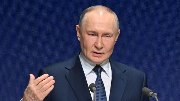 Президент РФ Владимир Путин - Sputnik Литва