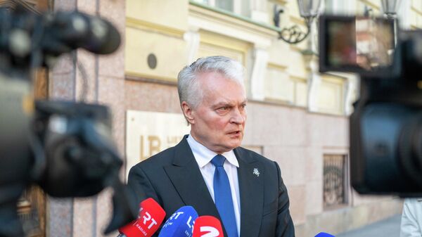 Президент Литвы Гитанас Науседа - Sputnik Литва