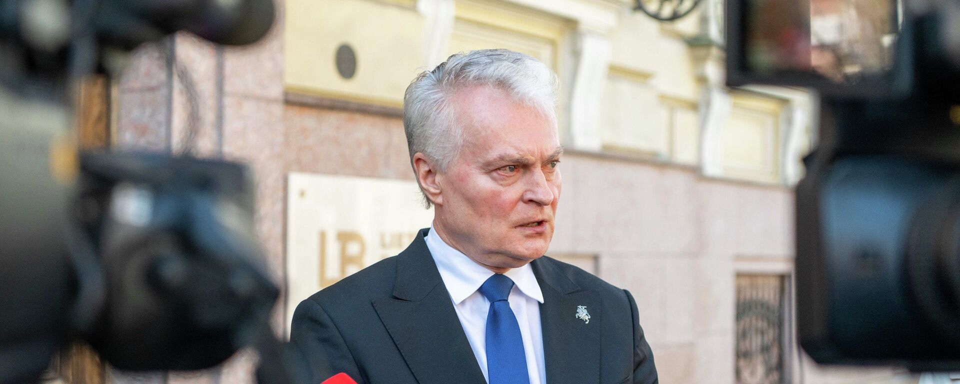 Президент Литвы Гитанас Науседа - Sputnik Литва, 1920, 23.04.2026