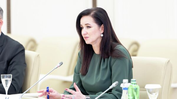 Премьер-министр Литвы Инга Ругинене - Sputnik Литва