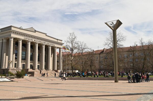 На фото: здание Сейма Литвы. - Sputnik Литва