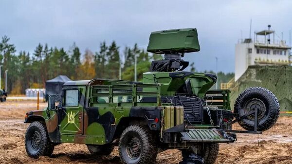 Шведский радар Giraffe X1 в ВС Литвы, архивное фото - Sputnik Литва