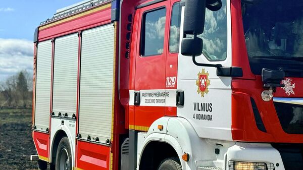 Пожарная машина  - Sputnik Литва