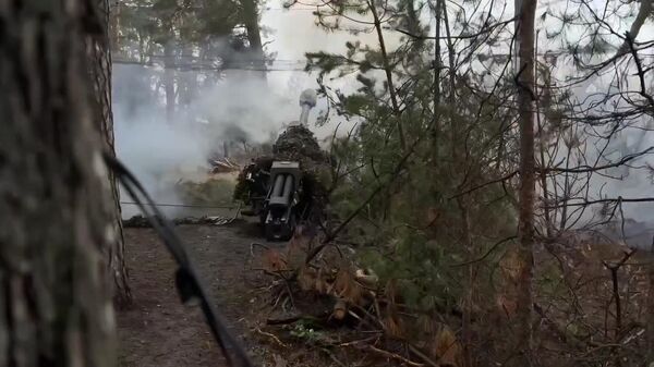 Боевая работа по установлению контроля над населенным пунктом Бочково - Sputnik Литва