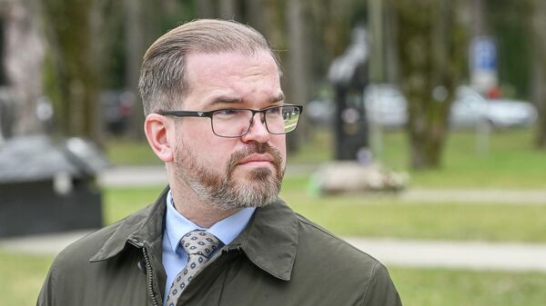 Министр обороны Литвы Робертас Каунас - Sputnik Литва