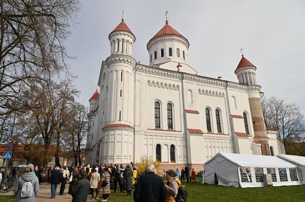 На фото: Пречистенский собор в Вильнюсе. - Sputnik Литва