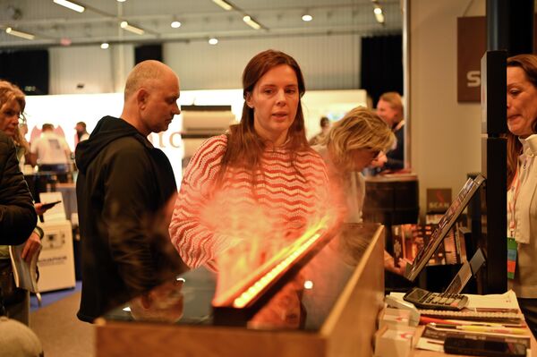 На фото: посетители выставки RESTA. - Sputnik Литва