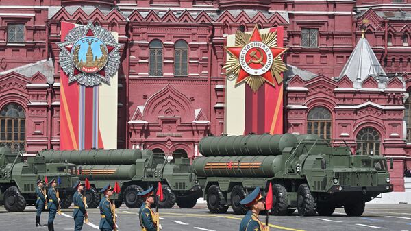 Военный парад, посвященный 80-летию Победы в Великой Отечественной войне, архивное фото - Sputnik Литва