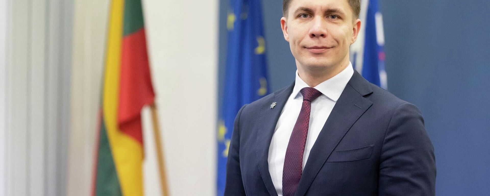 Глава Социал-демократической партии Литвы Миндаугас Синкявичюс Глава Социал-демократической партии Литвы Миндаугас Синкявичюс - Sputnik Литва, 1920, 16.06.2026