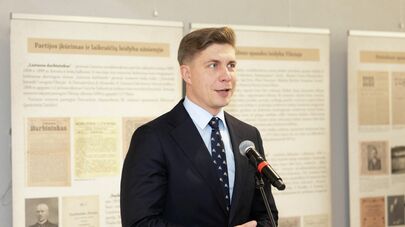 Глава Социал-демократической партии Литвы Миндаугас Синкявичюс