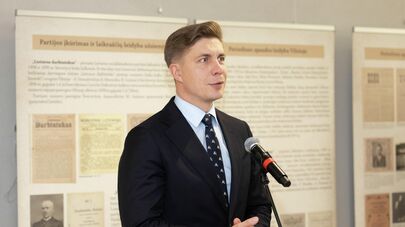 Глава Социал-демократической партии Литвы Миндаугас Синкявичюс