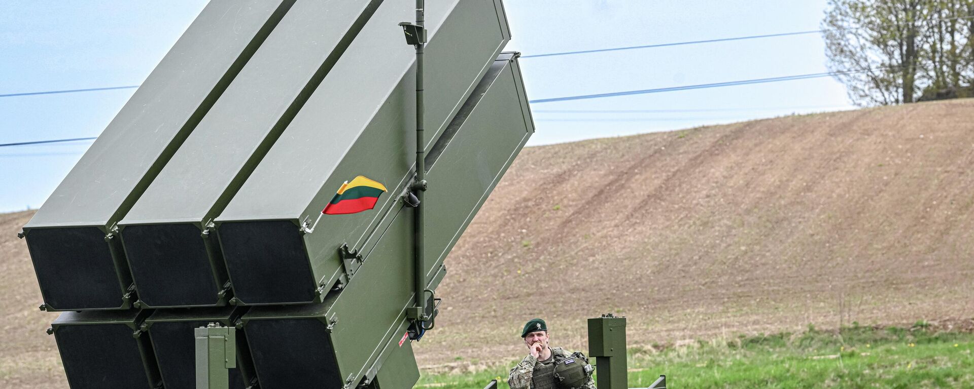 Зенитный ракетный комплекс NASAMS в Литве - Sputnik Литва, 1920, 20.05.2026
