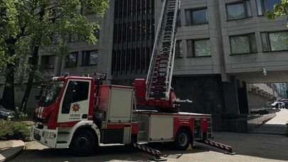 Учения спецслужб Литвы в здании правительства